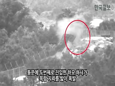 SOUTH KOREAN MILITARY INJURED IN LAND MINE EXPLOSION