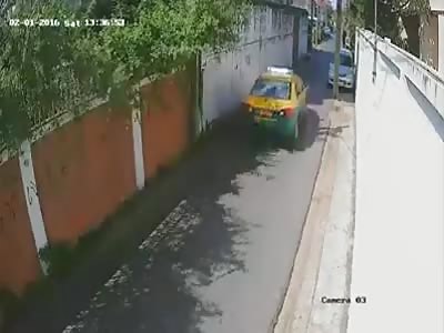 CHILD RUN OVER BY TAXI 