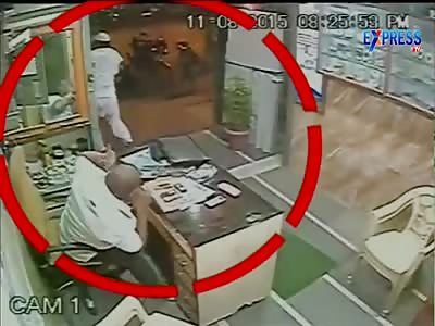 MUMBAI SHOPKEEPER ATTACKED WITH SWORD