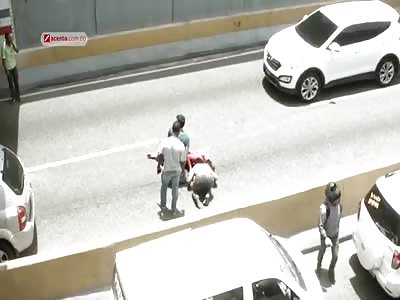 PREGNANT WOMAN TRIED SUICIDE JUMPING OVERPASS