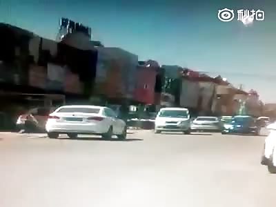 CHILD IS RUN OVER BY CAR
