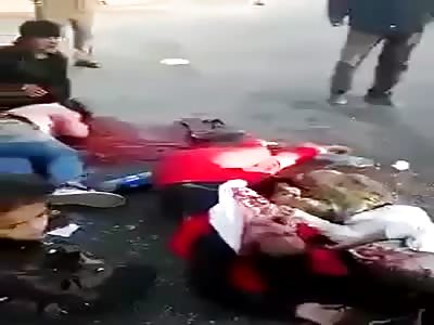 SAD AND SHOCKING SCENES OF AN ACCIDENT