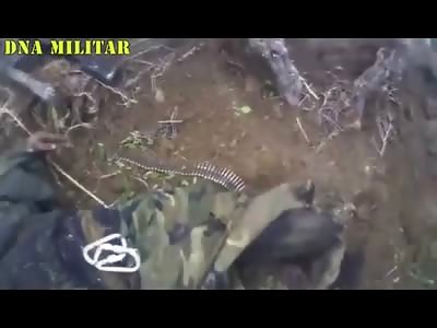 Soldier hit by IED
