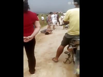  Chicken thief beaten to death by villagers 
