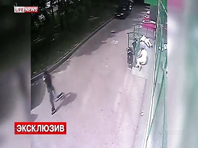 Armed robbers attack clients of Sberbank in Moscow 
