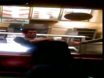 Subway Fight in Towson
