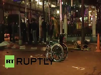 *GRAPHIC* Thailand: At least 16 dead after explosion rips through Bangkok