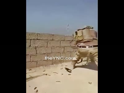 Iraqi Soldier DOWN By Sniper ISIS.