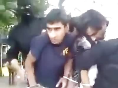 Gang members beaten in Public by Iranian police