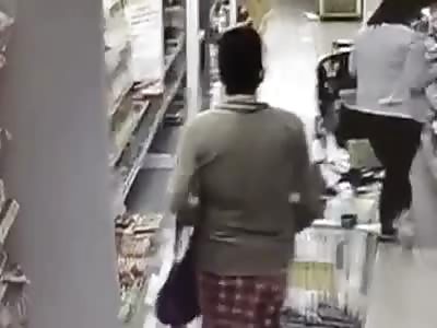 Woman Takes A Sh*t In The Supermarket Freezer! 