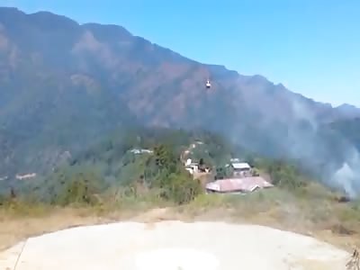 Helicopter Accident in India