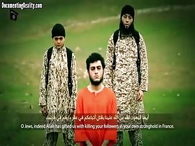 ISIS Video of Child Executing A Supposed Israeli Spy  