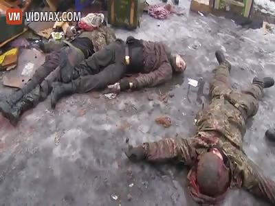 Killed and captured soldiers of the Ukrainian battalions