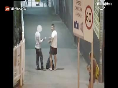Brazilian robbery attempt captured on CCTV doesn't end like you would expect.
