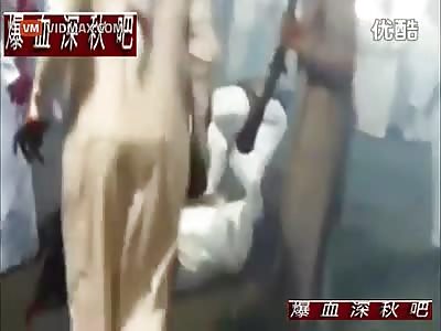 Gun accidentally discharges during Arab gun dance