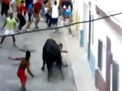 Bull gores man to death!