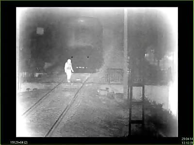 Brutal Impact: CCTV Footage Suicide by Train