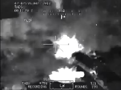 *NEW FLIR* Apache gun cam video (compilation)