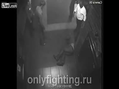 brutal nightclub attack(russia)